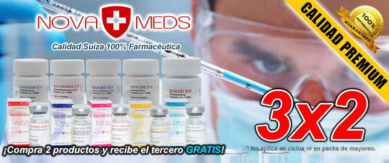 Nova Meds - Farmacéutica Suiza al 3x2!