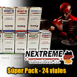 Super Pack - 24 viales. Nextreme LTD - 24 sustancias inyectables en un mismo pack a un super precio!!