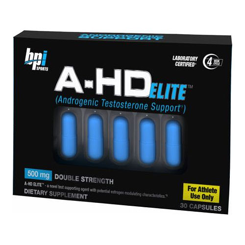 A-HD ELITE 30 caps - conocido anteriormente como Arimedex-HD BPI Sports - A-HD es un nuevo compuesto para impulsar la testosterona y se puede usar como post-ciclo.