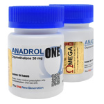 Anadrol ONE ® 50 Oxymetolona 50 mg x 100 tabs. Omega 1 Pharma - Aumenta gran poder de fuerza y ganancias musculares duras!