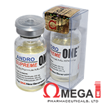 Andro Supreme ONE - Mezcla de Deca + Bolde + Enantato. Omega 1 Pharma - Una gran combinación para el aumento de masa muscular con un súper empuje de fuerza