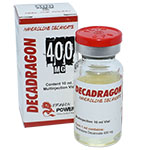 DecaDragon 400 - Decanoato de Nandrolona 400 mg x 10ml. Dragon Power
