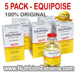 Equipoise 50 - 5 Frascos 50 ml x 50 mg Super Pack Especial - El mejor producto para el aumento de masa muscular