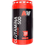 Glutamina Advance 500 - 100 Servicios de Glutamina de Alta Calidad. Advance Nutrition - Recuperacin Muscular y Mejora de Resistencia en tus entrenos.